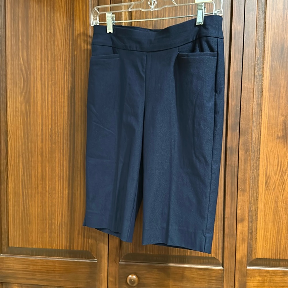 Chicos Size 000 Navy Shorts
